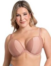 Curvy Kate Women/'s Superhero Multiway Padded Plunge Bra, Opaque, Latte, 32K