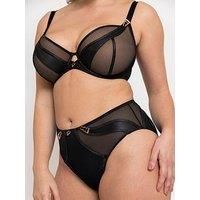Curvy Kate Scantilly Suspense Plunge Underwired Bra Womens Ladies Underwear Lingerie Black Size 30G