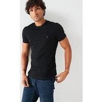 Allsaints Tonic Crew Neck T-Shirt - Black