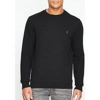 Allsaints Raven Crew Neck Sweatshirt - Black