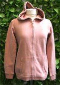 FAT FACE Girls Daisy Embroidered Hooded Zip Top  12-13 Years in Pink NEW BNWT