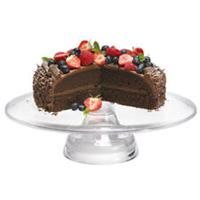 Lakeland Large Clear Acrylic Cake Stand 33.5cm Dia.