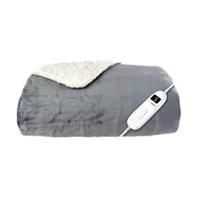 Lakeland Sherpa Electric Heated Throw Grey