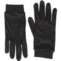 Mountain Warehouse Silk Gloves - 100% Silk Gloves, 3 Sizes, Lightweight - For Winter Camping Black M