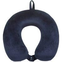 Mountain Warehouse Memory Foam Travel Pillow - Soft Neck Pillow, Compact Neck Support - For Navy
