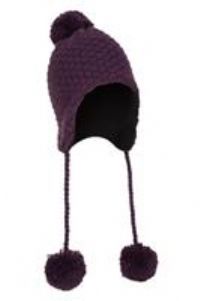 Mountain Warehouse Womens Bobble Hat with Ear Flaps & Long Tassels Ladies