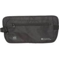 Mountain Warehouse RFID Security Waist Belt - Lightweight Running Belt, RFID Blocker Bum Bag Black