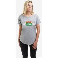 Friends Women's Central PERK T-Shirt, Grey (Sports Grey SPO), 16 (Size: X-Large)