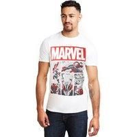 Marvel Mens T-shirt Heroes Comics S-2XL Official