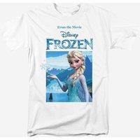 Disney Womens T-shirt Frozen Elsa Snowflake 100th Anniversary S-2XL Official
