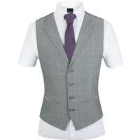 Silver Grey Suit Waistcoat