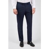 Scott Men's Sharkskin Premier Trousers in Blue | Size: 36S