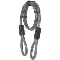 Yale YC1/10/120/1 - Security Cable 1200mm - Flexible Steel Cable - Additional security to use with Bike Lock - Complete Protection