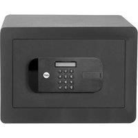 Yale YSEB/250/EB1 Motorised High Security Home Safe - Digital Pin Code Access, Laser Cut Door & Lockdown Function + Override Key, Wall/Floor Mounting Bolts - Int Dims: 242 x 345 x 245 mm