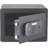 Yale YSFM/250/EG1 Motorised Biometric Maximum Security Office Safe - Fingerprint and Digital Pin Code Access, Laser Cut Door, Mounting Bolts - Int. Dims: 240 x 337 x 230 mm , Black