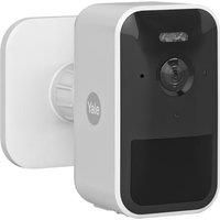 Yale - Smart Outdoor Camera - Full HD Live View & Two-Way Audio - Motion Recordings - Customisable Zones & Scheduling - Night Vision - Spotlight - Real-time Alerts Home app