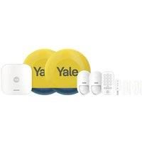 YALE AL-PK1-1A-UK Smart Home Alarm Family Kit, Yellow,White
