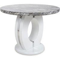 Shankar Neptune Marble Effect Dining Tables | Choice of Square Round Rectangle