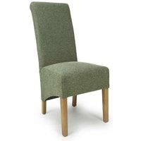 Shankar 2 x Krista Weave Green Dining Chairs