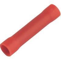 Insulated Red 0.5-1.5mm Crimp Butt 100 Pack (94616)