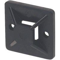 Cable Tie Base Black 20 x 19mm 100 Pack (93380)