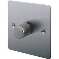 LAP 1-Gang 2-Way LED Dimmer Switch Brushed Stainless Steel (45181)