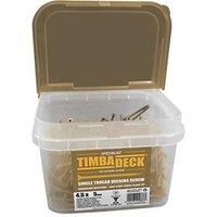 Timbadeck PZ Double-Countersunk Decking Screws 4.5 x 75mm 500 Pack (99621)