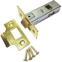 Electro Brass Tubular Latch 67mm Case - 45mm Backset (12781)