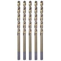 Erbauer Straight Shank HSS Long Drill Bits 6mm x 139mm 5 Pack (76034)