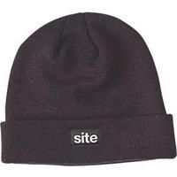 Site Black Non Safety Hat One Size