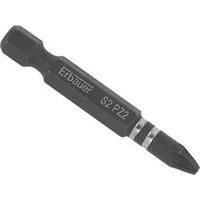 Erbauer PZ2 Impact Screwdriver bits 50mm Pack of 3