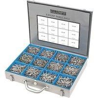 Turbo Silver PZ Double-Countersunk Expert Trade Case 2800 Pcs (67669)