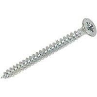 Silverscrew Pz Double-Countersunk Zinc-Plated Carbon Steel Multipurpose Screw (Dia)4mm (L)40mm, Pack Of 200