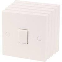 10AX 1-Gang 2-Way Light Switch White 5 Pack (3892D)