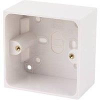 1-Gang Surface Pattress Back Box 47mm (4411D)