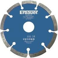 Erbauer Masonry Diamond Wall Chasing Blade 125 x 22.23mm 2 Pack (3415D)