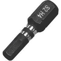 Erbauer 1/4" 25mm Hex Shank H4 Impact Screwdriver Bits 3 Pack (4335D)