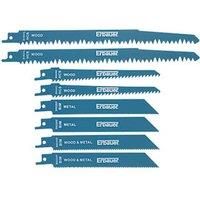 Erbauer 8 piece Reciprocating saw blade set