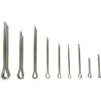 Easyfix Bright Zinc-Plated Split Pins 1600 Pcs (2556J)