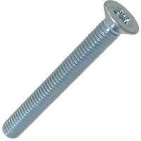 Easyfix Bright Zinc-Plated Countersunk Machine Screws M5 x 40mm 25 Pack (7363J)