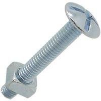 Easyfix M6 Roofing Bolt & Nut (L)50mm, Pack Of 10
