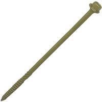 TimbaScrew Hex Flange Thread-Cutting Timber Screws 6.7mm x 150mm 50 Pack (4613J)