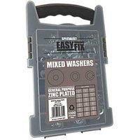 Easyfix Mixed Washers 1000 Piece Set (5119K)