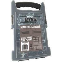 Easyfix Bright Zinc-Plated Mixed Machine Screws 750 Piece Set (8386K)