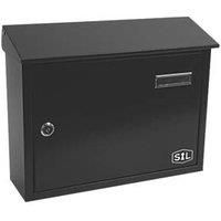 Smith & Locke Post Box Black Powder-Coated (2646P)