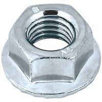 Easyfix BZP Carbon Steel Flange Head Nuts M10 100 Pack (2008P)