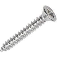 Easydrive PZ Countersunk Self-Tapping Screws 10ga x 1 1/2" 100 Pack (7445P)