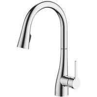 Watersmith Heritage Mono Mixer Kitchen Tap Oxford Pull Out Chrome Single Lever