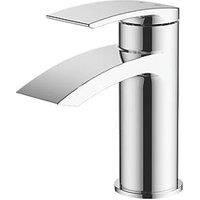 Watersmith Heritage Wye Basin Mixer Tap Chrome + Clicker Waste+Flexi Tails
