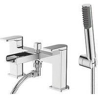 Watersmith Bath Shower Mixer Tap Niagara Waterfall Deck-Mounted Double Lever